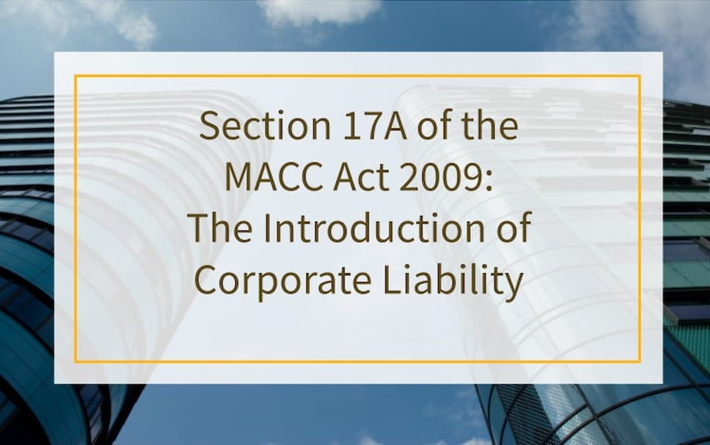 Corporate Liability Section 17A – A Game-Changer for Businesses - Kognifi Training Course