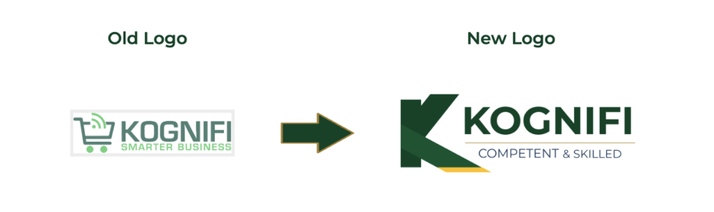 Kognifi Old Logo Aug 2017 to New Logo Jun 2026