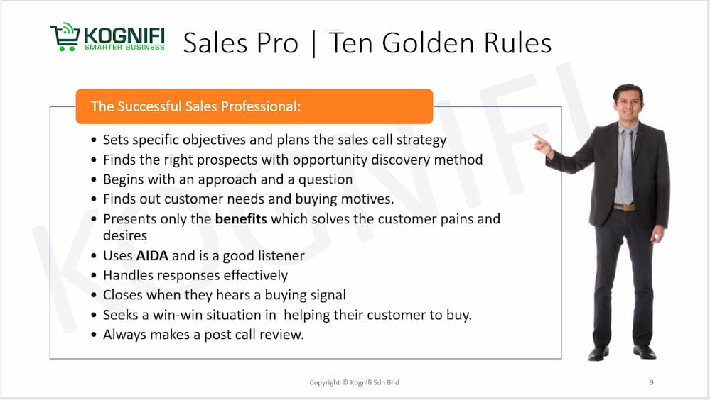 Sales Pro. Kognifi Sales Training
