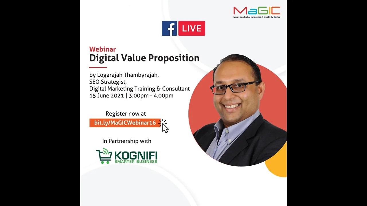 Webinar Cadangan JTBD dan Nilai Digital dengan MaGIC