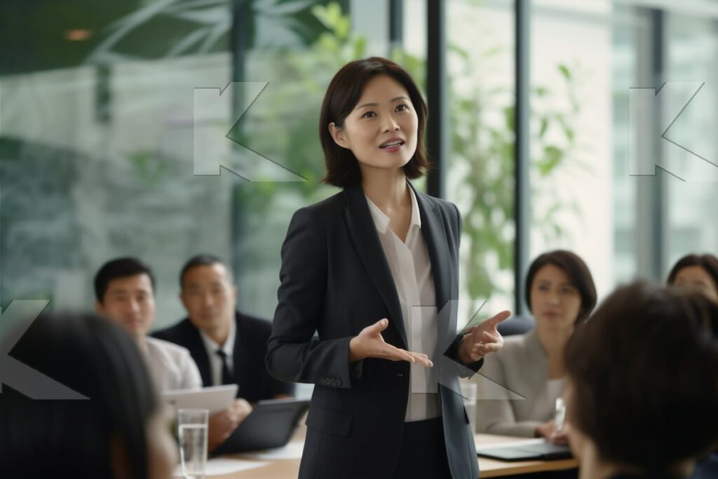 Leadership training class