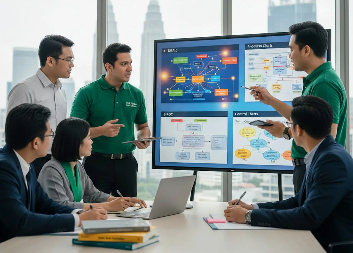 Penyediaan Tali Pinggang Hijau Lean Six Sigma