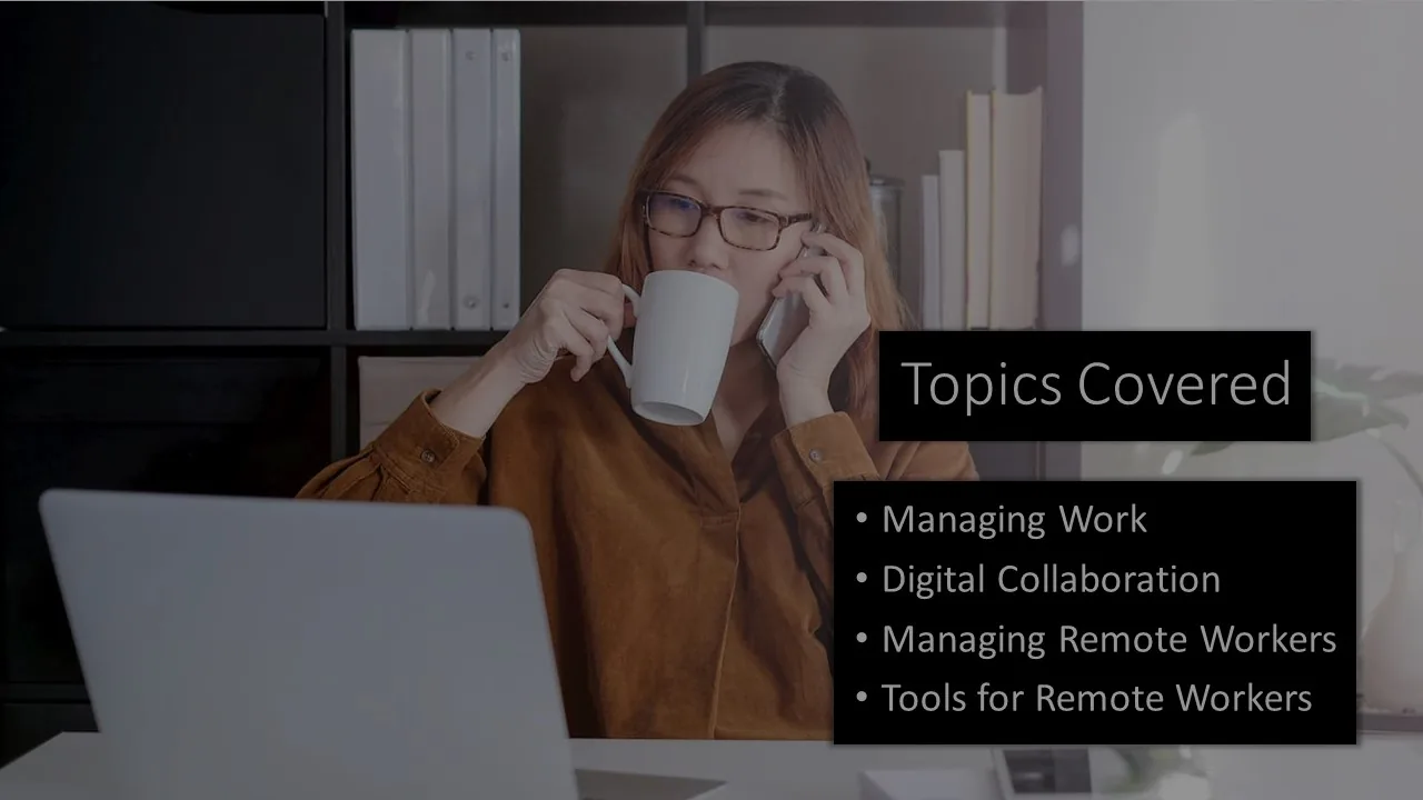 Working From Home and Managing Digital Teams Webinar